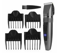 TIKATARER Tagliacapelli Elettrico Professionale Per Uomo, Coltello Mobile In Ceramica Ti Taglio Rapido Dei Capelli Senza Blocco Dei Capelli Con 5 Regolazioni Fine Display Digitale Protezione