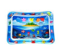 TIKATARER Tappetino d'Acqua, Tappetino per Acqua di Pancia PVC Gonfiabile per Gonfia Galleggiante Piscina con Facile da Usare e Imballare Cuscinetti i Bambini Piccoli (#2)