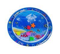 TIKATARER Tappetino d'Acqua, Tappetino per Acqua di Pancia PVC Gonfiabile per Gonfia Galleggiante Piscina con Facile da Usare e Imballare Cuscinetti i Bambini Piccoli (#9)