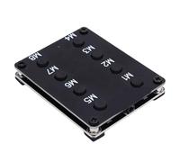 TIKATARER Tastiera di Controllo Remoto Esterna, Controller modalità SSB CW Ad Alta Efficienza, Tastiera con Tasti di Accesso Rapido con Funzionamento Semplificato, Ideale per le Comunicazioni Radio