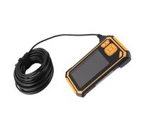 TIKATARER Telecamera per Endoscopio a Doppia Lente 1080P, Schermo LCD a Colori 4,3 Pollici con 8 Luci LED, Telecamera per Boroscopio di Ispezione Impermeabile IP67 per la Manutenzione (5 m / 16,4