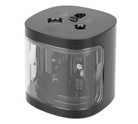 TIKATARER Temperamatite Elettrico a Doppio Foro, Temperino Elettrico 6-8 8-12 Mm for Matite Sottili e Spesse