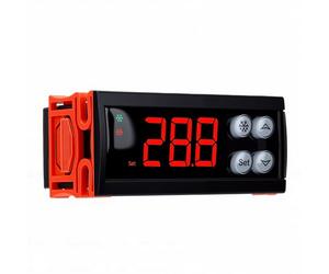 TIKATARER Termoregolatore Digitale, Termostato per Congelatore, Raffreddamento e Sbrinamento Preciso con Display a LED e Chip Ad Alta Precisione, per Serbatoio di Fermentazione del Frigorifero