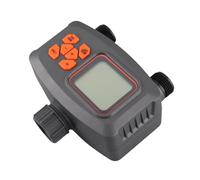 TIKATARER Timer per Irrigatore a 2 Uscite, Timer per Tubo dell'acqua a 2 Zone per Sistemi di Tubi e Prati da Giardino, per Irrigazione Controller Automatico per Irrigazione con Adattatore da G3/4