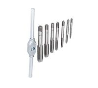TIKATARER Toccare e Morire Set, Tap e Moli Metrici Imposta con Alesatore Regolabile M3 ~ M12 Hardware Toccata Set di Chiacchierata di Rubinetto Metrica Tappa della Filettatura della Macchina per