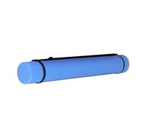 TIKATARER Tubo Poster, Supporto Poster di Plastica con Tubo Porta di Grande capacità per la Conservazione (BLUE)