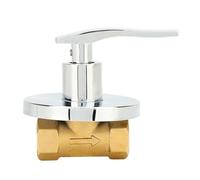 TIKATARER Valvola dell'acqua, 1/2 Valvola Angolare Copper Off Perdite a Prova di Installazione Nascosta di Arresto dell'acqua Sostituzione della Doccia per il Bagno della