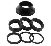 TIKBRO Bike Headset Spacer Spaziatori Serie Sterzo per Bicicletta 1-1/8 Pollici in Lega di Alluminio MTB per BMX e Bici da Strada 15mm 10mm 5mm 3mm 2mm 7pz