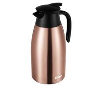 Tiken 2L Caraffa Termica per il Caffè da, Brocca Isolante in Acciaio Inossidabile per il Caffè, Tè e altre Bevande Calde e Fredde