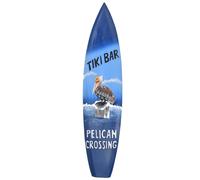 Tiki Bar Pelikan Surfboard 100Cm Surfbrett In Hawaii Maui Tiki Bar Pelican Cross