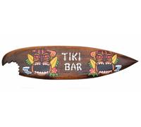 Tiki Bar Surfboard 100cm Tavola da Serva Con Tiki Motivo Im Hawaii Maui Style