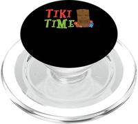 Tiki Time, bevanda tropicale, Hawaiian Luau Party, Tiki Bar PopSockets PopGrip per MagSafe