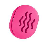 TIKIUKI Supporto per spugna da trucco, organizer da viaggio per spugne, custodia in silicone infrangibile, custodia per spugna per trucco traspirante, adatta per affari o viaggi (color rosepink)