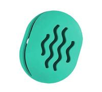 TIKIUKI Supporto per spugna da trucco, organizer da viaggio per spugne, custodia in silicone infrangibile, custodia traspirante per spugna per trucco, adatta per lavoro o viaggi (verde)