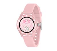 Tikkers Smart Watch Series 34 per bambine e ragazze, con fitness tracker, cardiofrequenzimetro, impermeabile IP68, contapassi, lettore musicale, monitoraggio del sonno, sveglia, per Android iOS