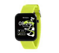 Tikkers Kids Series 13 Smart Watch con Fitness Tracker, sveglia, fotocamera, connessione GPS, cardiofrequenzimetro, contapassi, touch screen, cinturino in silicone verde lime