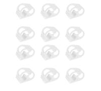 TIKODIDA 12 Pezzi Morsetti per Tubi in Silicone, Fascette Stringitubo Compatte per Controllo Flusso, Clip per Tubo Flessibile Resistente per Uso Idraulico e Giardino