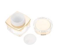 TIKODIDA Barattolo Cosmetico da 30g in Acrilico Riutilizzabile, Contenitore Compatto per Creme e Lozioni, Flacone Portatile Effetto Sigillante per Viaggio e Uso Quotidiano