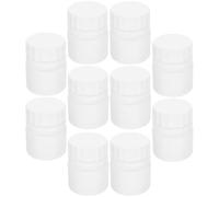 TIKODIDA Bottiglie in Hdpe Anti-perdita 12 Pezzi da 30ml Leggeri con Tappo a Vite Contenitori per Medicinali per Conservazione Casa e Viaggio