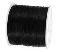 TIKODIDA Cordino Elastico per Extension Chioma Filo Invisibile per Creazione Gioielli e Acconciature Perline Resistente e Delicato Sul Cuoio Capelluto Uso Versatile per Parrucche e