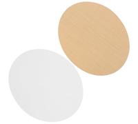TIKODIDA Diffusore Paralume Rotondo Antiriflesso 2 Pezzi, Copertura Paralume Ignifuga da 10 Cm per Lampade da Soffitto e Faretti, Diffusore Luce Uniforme per Ambienti Domestici e