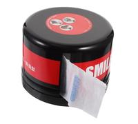 TIKODIDA Distributore di Carta a Strisce per Collo Contenitore in Plastica Nero, Pezzi di Carta per Barbiere, Porta Strisce per Uso Professionale in Salone Parrucchiere e Barbiere, Facile