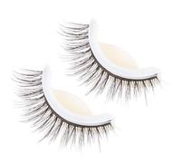 TIKODIDA Finte e Servono a Valorizzare lo Sguardo 3d Ciglia Nero Autoadesive Riutilizzabili in Plastico per Look Naturale per e Splendido, Perfette per Night Out