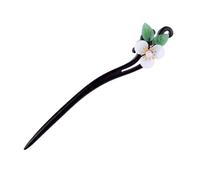 TIKODIDA Forcina Decorativa Fiori e Bastoncini in Legno Giapponese, Accessori per Chioma per Donne e Ragazze in Stile Tradizionale