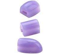 TIKODIDA Poggia Dita per Sassofono in Silicone Viola 3 Pezzi, Cuscinetti Protettivi per Alzate Laterali Tastiera, Accessori per Strumenti a Fiato, Supporto Compatto per Musicisti