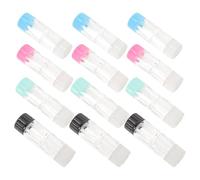 TIKODIDA Porta Lenti a Contatto Rigide Rgp Doppio Barilotto, Custodia Compatta da 12 Pezzi in Plastica Rigida Scomparti Indipendenti, per Stoccaggio da Viaggio e Uso Esterno