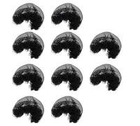 TIKODIDA Retine per Chioma Elastiche da 10 Pezzi per Chignon Invisibili, Leggere e Traspiranti Elastico Regolabile, Accessori per Ballerine, Teatro e Uso Quotidiano