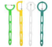 TIKODIDA Set 4 Pezzi di Allenatore Muscolare Orale per Punta della Lingua e Rinforzo Mascella, Strumenti per Esercizi di Pronuncia e Terapia Motoria Orale