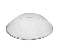 TIKODIDA Setaccio a Rete Rotondo 37 Cm in Filo D’acciaio, Filtro a Rete da Giardino e Colino da Cucina Pratico per Filtraggio Alimenti e Uso Domestico