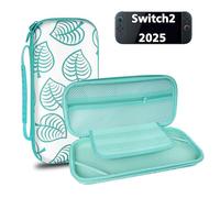 TIKOdirect Custodia da trasporto per Nintendo Switch 2 (2025), borsa da viaggio portatile antiurto con 12 slot per schede di gioco, borsa interna per console Switch 2, Joy-Con e accessori, Animal