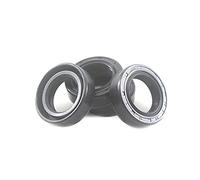 TikTako 10pcs Paraolio in Gomma Neri, 30x47x7mm, One Size, -25°C - 100°C, 10 Count