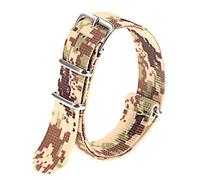TikTako Cinturino in nylon Nato 18mm/20mm/22mm Watch Band casuale militare della vigilanza dell'esercito di sport della cinghia del cinturino Stile 10, 22mm