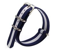 TikTako Cinturino in nylon Nato 18mm/20mm/22mm Watch Band casuale militare della vigilanza dell'esercito di sport della cinghia del cinturino Style 4, 22mm