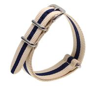 TikTako Cinturino in nylon Nato 18mm/20mm/22mm Watch Band casuale militare della vigilanza dell'esercito di sport della cinghia del cinturino Style 5, 20mm