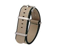 TikTako Cinturino Nato 20mm/22mm su tela impermeabile e resistente al sudore Watch Band Stile 13, 20mm