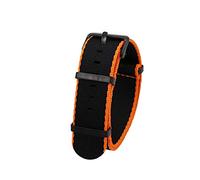 TikTako Cinturino Nato 20mm/22mm su tela impermeabile e resistente al sudore Watch Band Style 4, 20mm