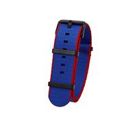 TikTako Cinturino Nato 20mm/22mm su tela impermeabile e resistente al sudore Watch Band Style 5, 20mm