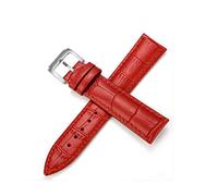 TikTako Cuoio genuino della mucca cinturino cinturino di vigilanza Womans Orologi da polso Banda Blu Rosa Rosso Bianco Rosa Buckle 12MM 14MM 16MM 18MM 20MM