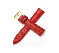 TikTako Cuoio genuino della mucca cinturino cinturino di vigilanza Womans Orologi da polso Banda Blu Rosa Rosso Bianco Rosa Buckle 12MM 14MM 16MM 18MM 20MM