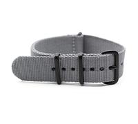TikTako Quick Release Nato cinturini 18mm/20mm/22mm/24mm per la NATO Watch-banda di sport della fascia della cinghia da polso Grigio, 20mm