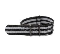 TikTako Quick Release Nato cinturini 18mm/20mm/22mm/24mm per la NATO Watch-banda di sport della fascia della cinghia da polso Stile 10, 18mm