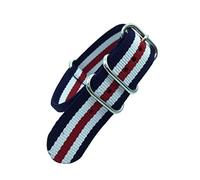 TikTako Sostituzione Nylon Quick Release cinturini 18mm/20mm/22mm/24mm Army Sport Nato cinturino Colorful 4, 20mm