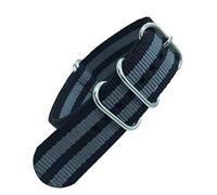 TikTako Sostituzione Nylon Quick Release cinturini 18mm/20mm/22mm/24mm Army Sport Nato cinturino Colorful 7, 24mm