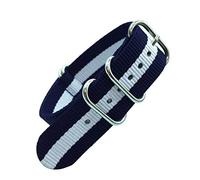 TikTako Sostituzione Nylon Quick Release cinturini 18mm/20mm/22mm/24mm Army Sport Nato cinturino Colorful 3, 24mm