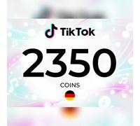 TikTok 2350 Coins Key - GERMANY