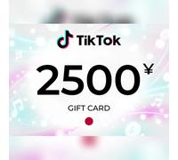 TikTok Gift Card 2500 JPY Key - JAPAN